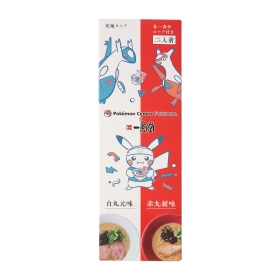 一風堂絹ごしとんこつラーメン白丸元味 赤丸新味2食セット ポケモンセンターフクオカR