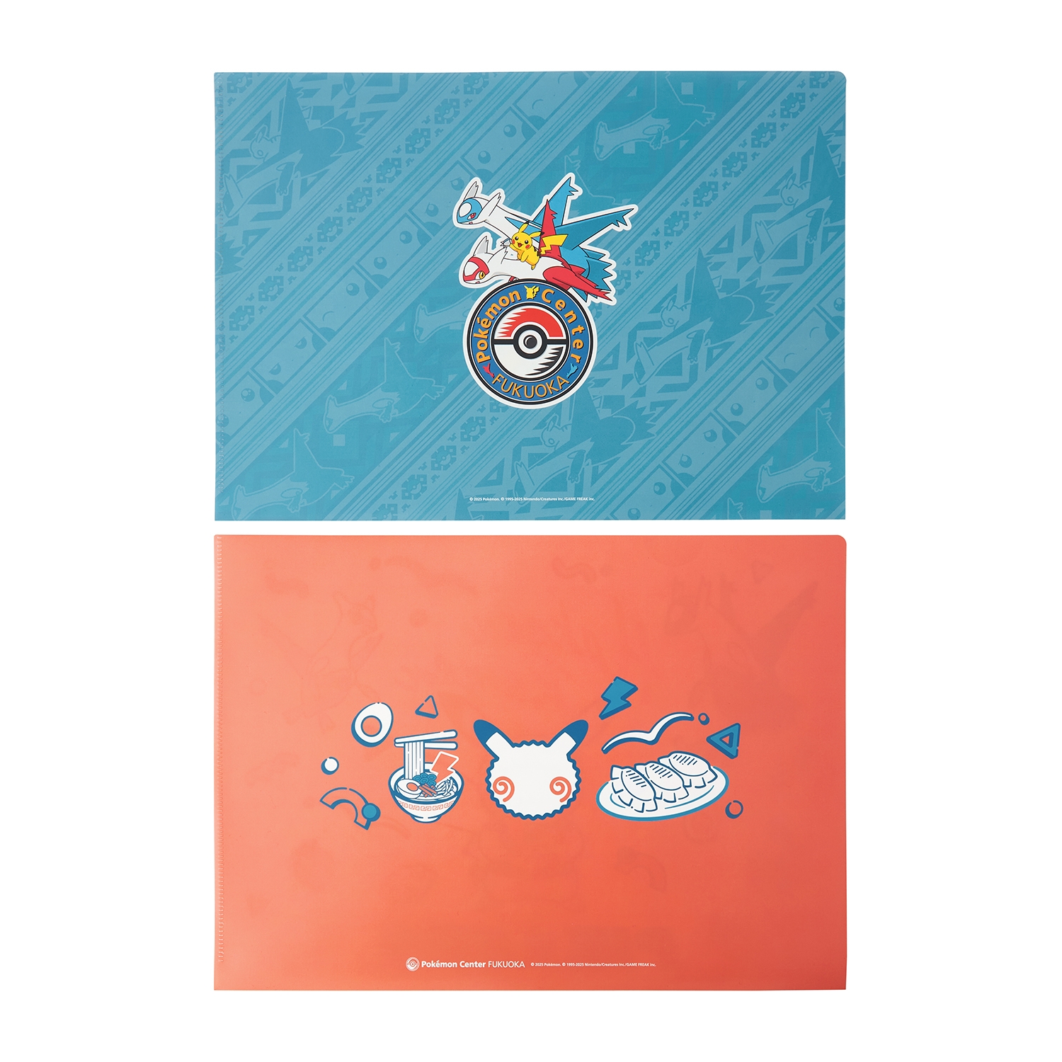 A4クリアファイル 2枚セット ポケモンセンターフクオカR