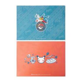 A4クリアファイル 2枚セット ポケモンセンターフクオカR