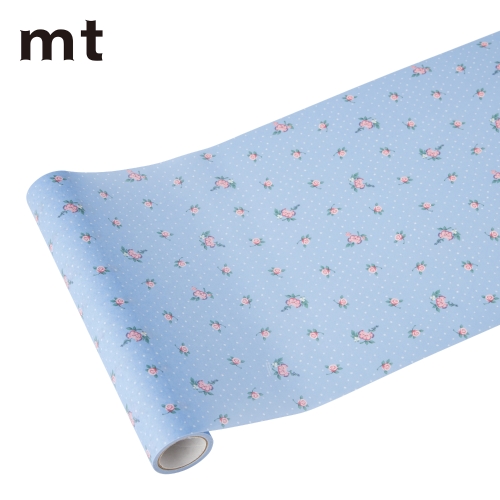 貼ってはがせるデコレーションテープ ブルー