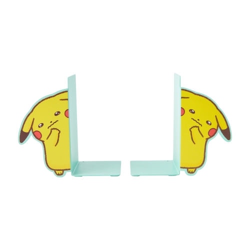 ブックエンド2個セット 十ポケ十色 おくびょうなピカチュウ