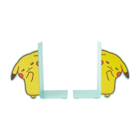 ブックエンド2個セット 十ポケ十色 おくびょうなピカチュウ