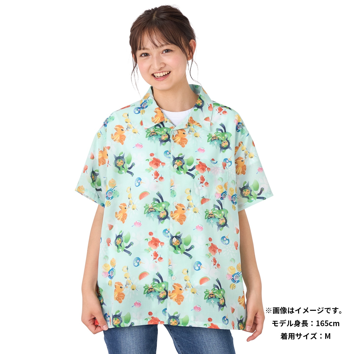 アロハシャツ なつまつり M / L ｜【公式】ポケモンセンターオンライン