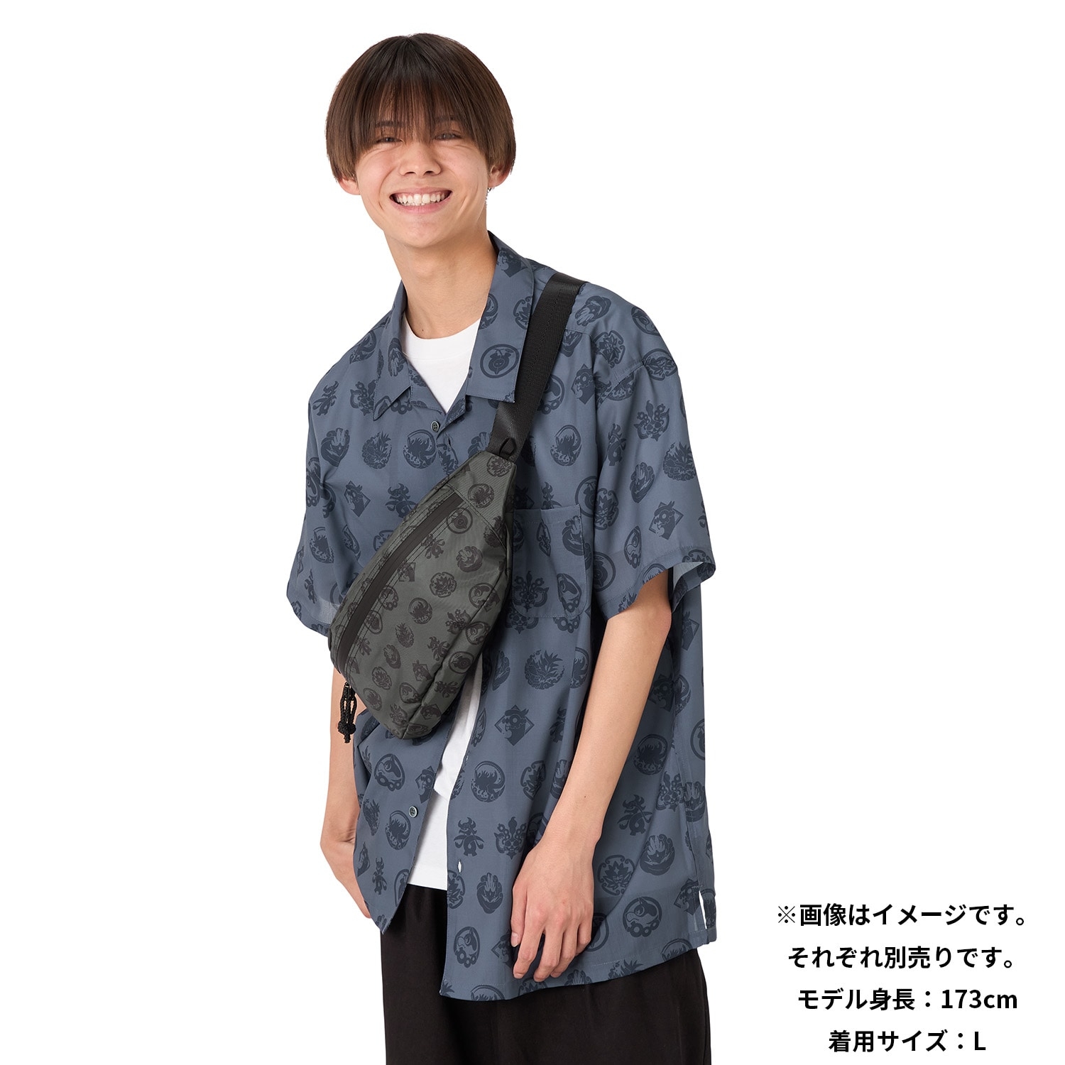 アロハシャツ ポケ紋 キタカミの里 M / L ｜【公式】ポケモンセンター