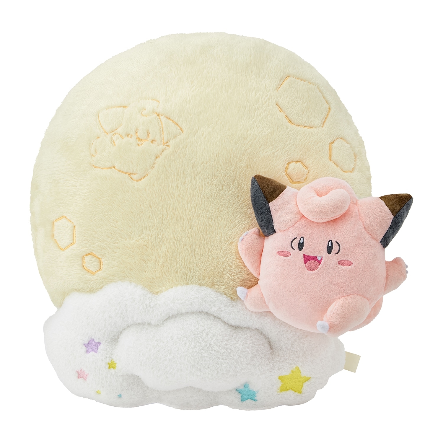 安価 蓄光クッション ｜【公式】ポケモンセンターオンライン お月見ピッピ ぬいぐるみ