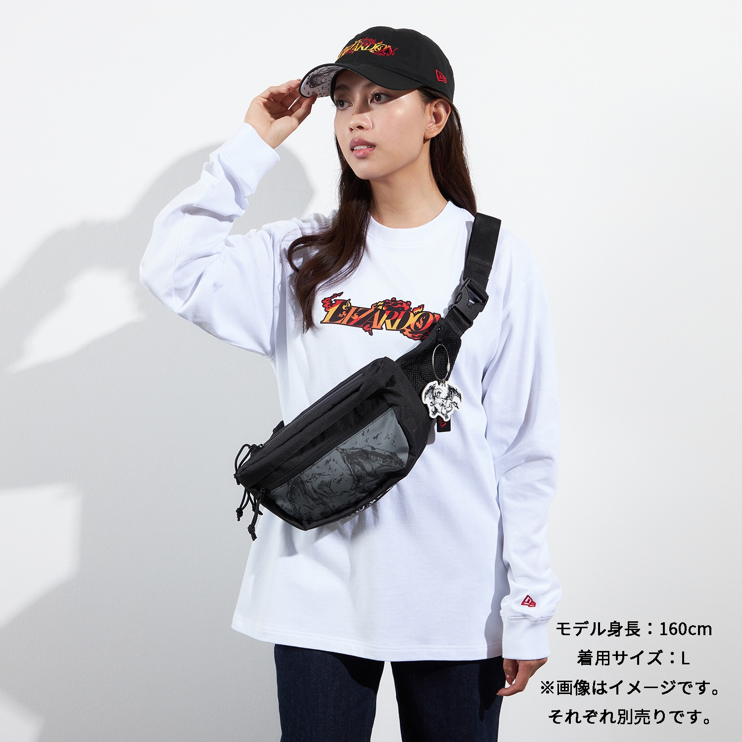 NEW ERA® ロングコットンTシャツ LIZARDON M／L