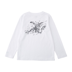 NEW ERA® ロングコットンTシャツ  GEKKOUGA 130