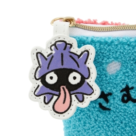 サガラ刺繍ポーチ どんどん どんかん やぁん? さむいギャグ
