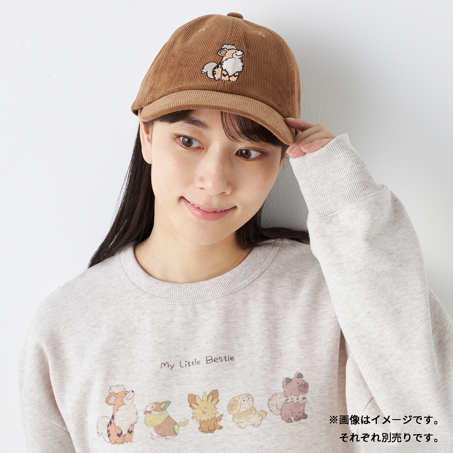 コーデュロイキャップ My Little Bestie