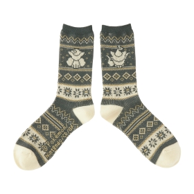 ルームソックス Snowy Gathering (23-25cm)/(25-27cm)