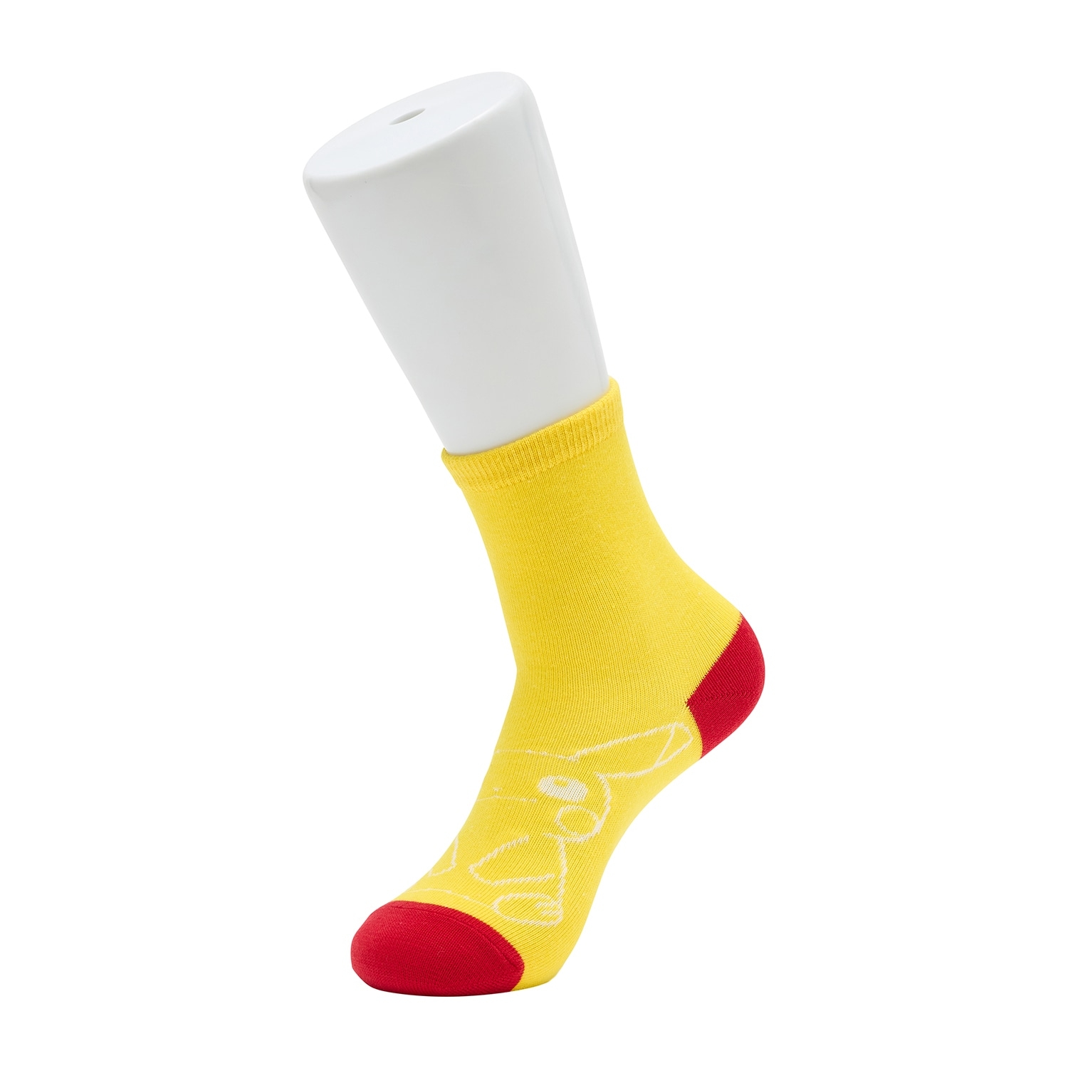 【選べる】クルーソックス NeonColor ピカチュウ 19-21