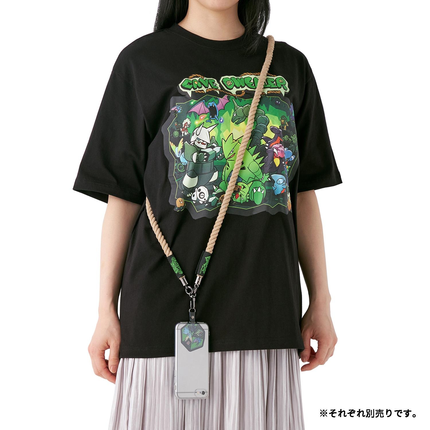 あなぬけのヒモ風スマホショルダー CAVE DWELLER