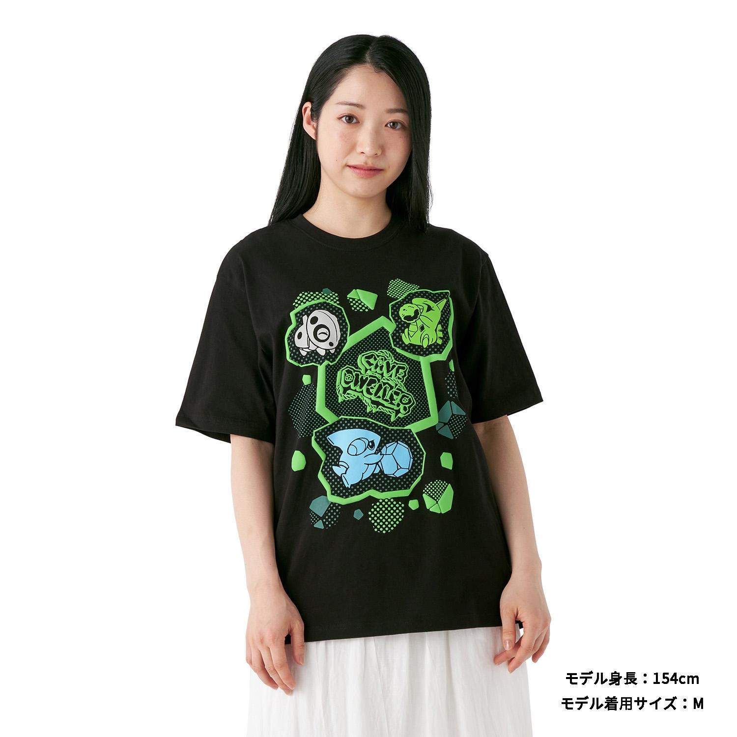 Tシャツ CAVE DWELLER  ヨーギラス&ココドラ&フカマル M
