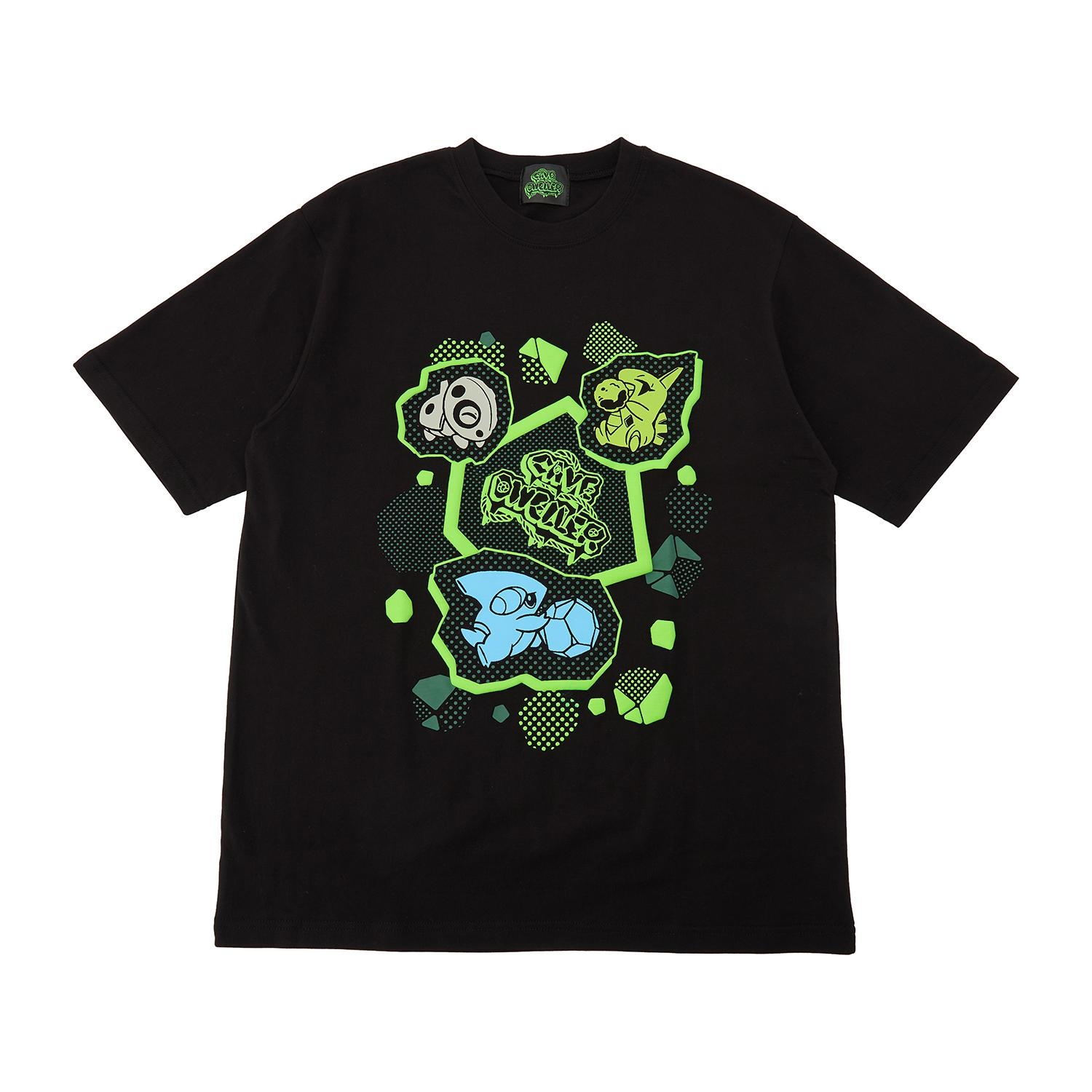 Tシャツ CAVE DWELLER  ヨーギラス&ココドラ&フカマル M