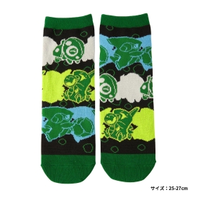 【選べる】ショートソックス CAVE DWELLER ヨーギラス&ココドラ&フカマル (23-25cm)