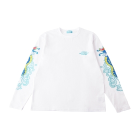 ロングTシャツ POKÉMON NYORO NYORO FRIENDS ギャラドスのたきのぼり Free