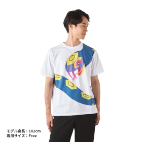 Tシャツ POKÉMON NYORO NYORO FRIENDS まきつくハブネーク Free
