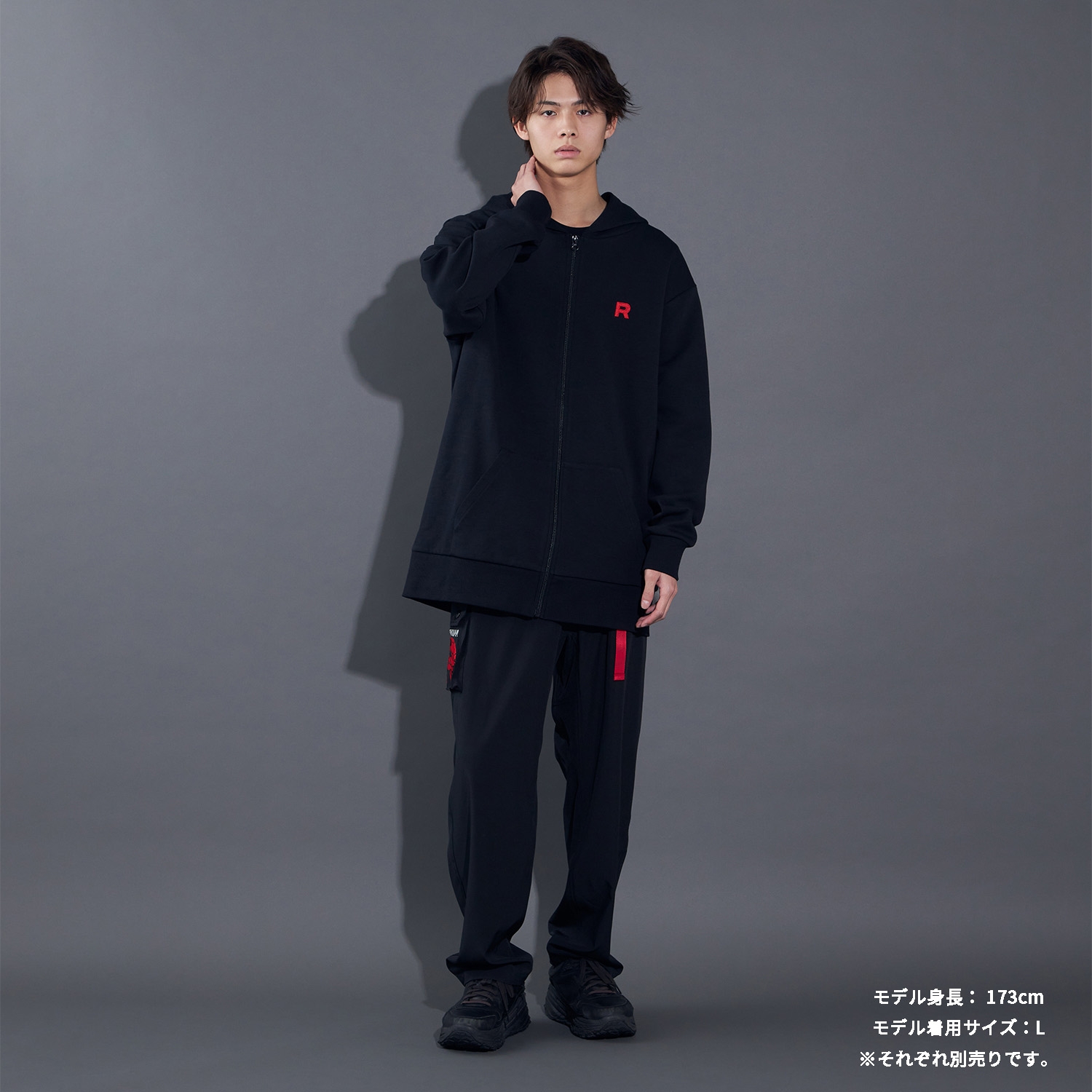 ポケモンセンターオリジナル　パンツ Team Rocket ロケット団　Mサイズ パンツ Team Rocket UNISEX M/L ｜【公式】ポケモンセンター