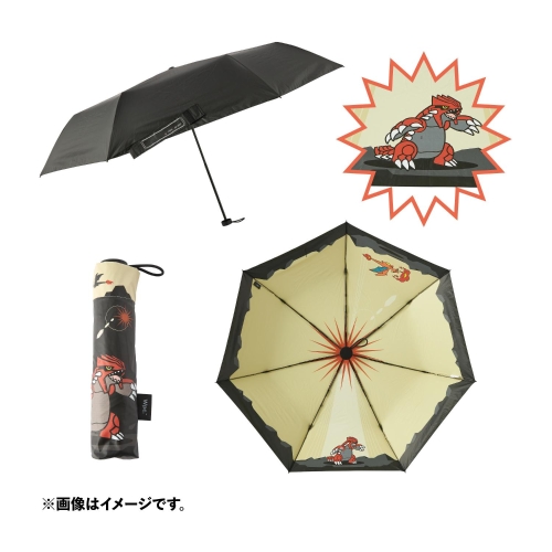 Wpc. 晴雨兼用折りたたみ傘 OTENKI TEAM グラードンとリザードン
