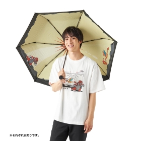  Wpc. 晴雨兼用折りたたみ傘 OTENKI TEAM グラードンとリザードン