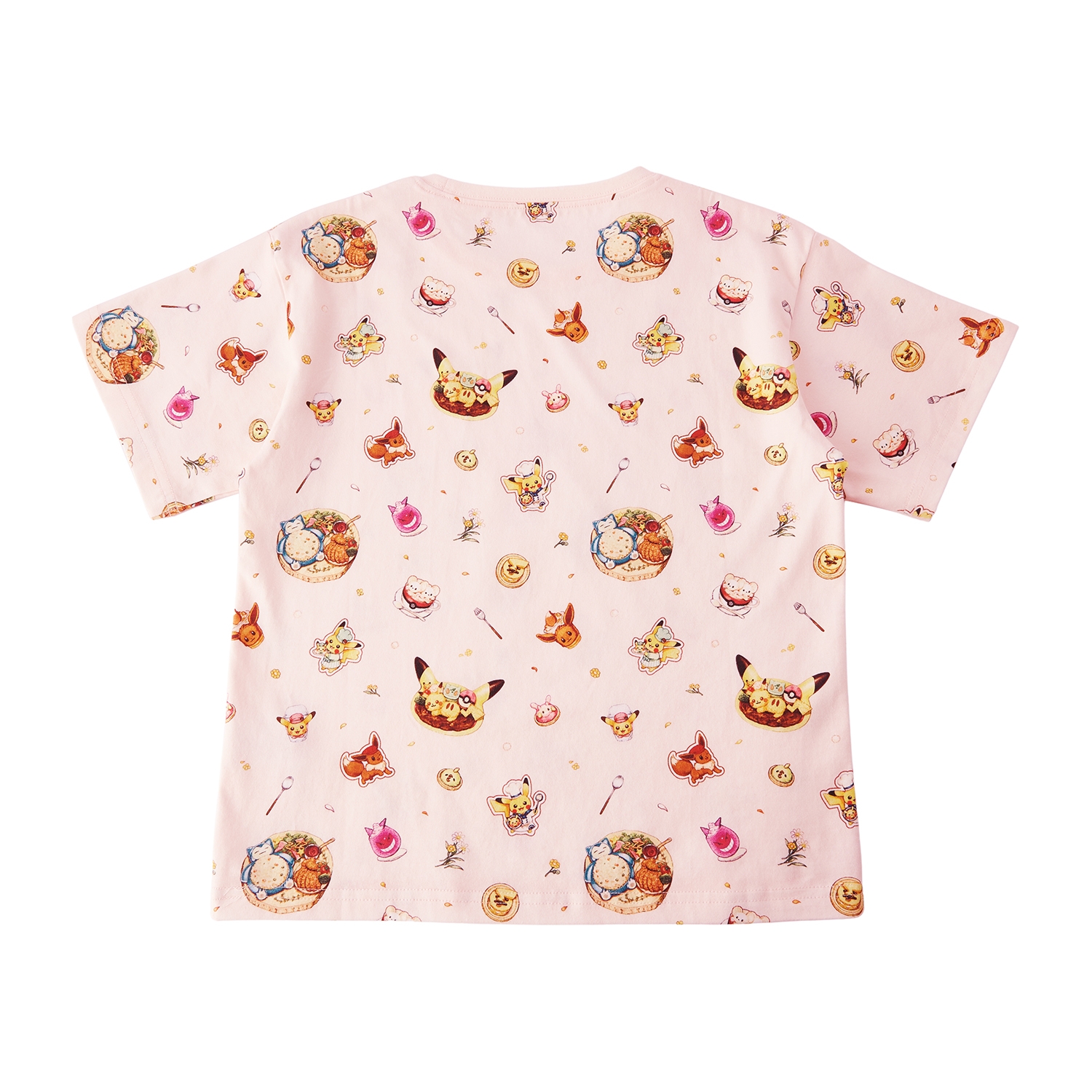 Tシャツ Pokémon Cafe & Pikachu Sweets 130