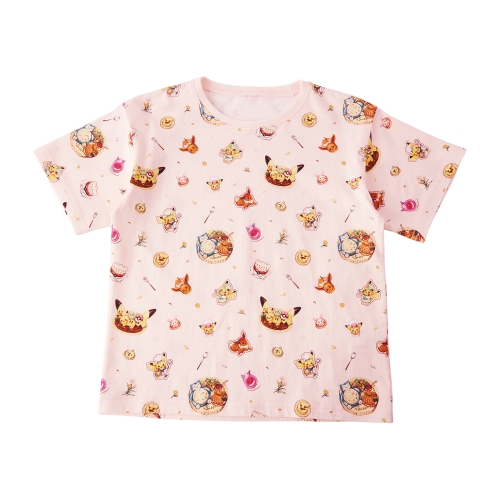 Tシャツ Pokémon Cafe & Pikachu Sweets 130