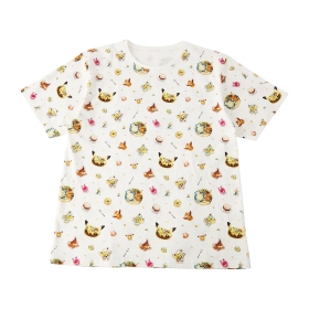 Tシャツ Pokémon Cafe & Pikachu Sweets フリー