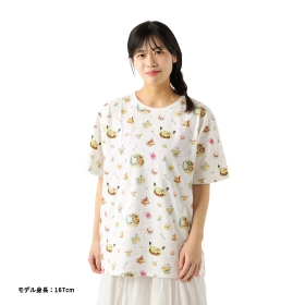 Tシャツ Pokémon Cafe & Pikachu Sweets フリー