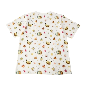 Tシャツ Pokémon Cafe & Pikachu Sweets フリー