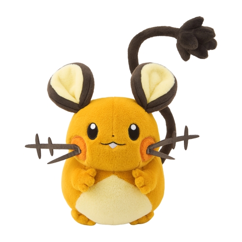 ずっしり2.2kg！等身大ドアストッパー でんきちょーだい！ デデンネ