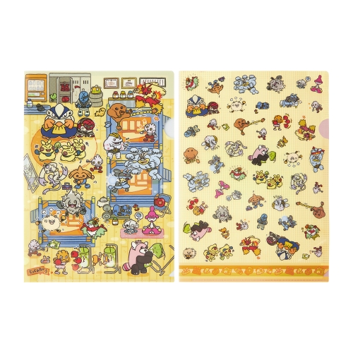 A4クリアファイル2枚セット とっくんちゅう