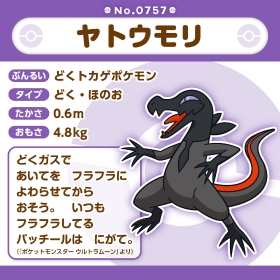 757 ぬいぐるみ Pokémon fit ヤトウモリ