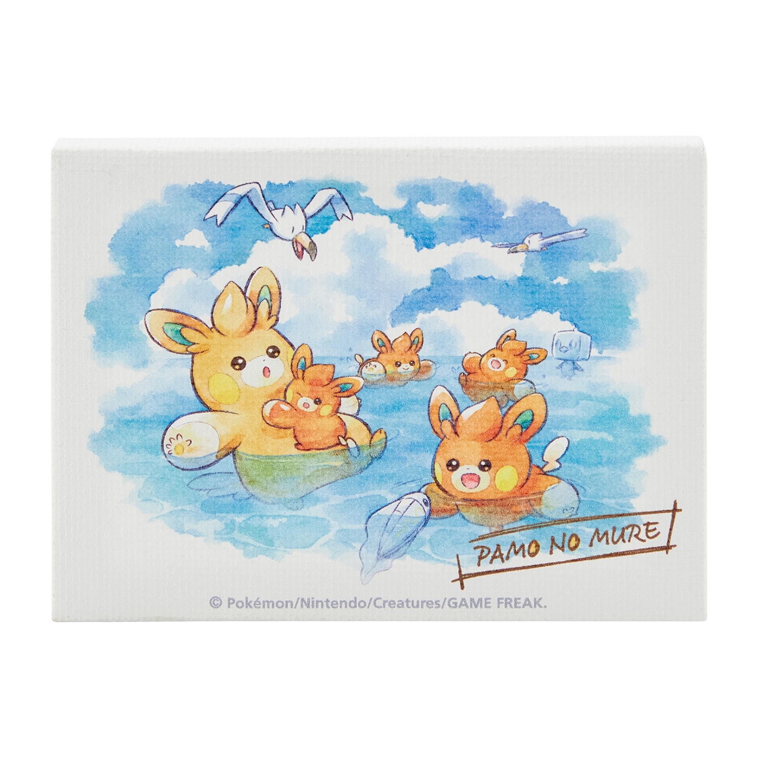 イーゼル付きミニアート PAMO NO MURE すいえい