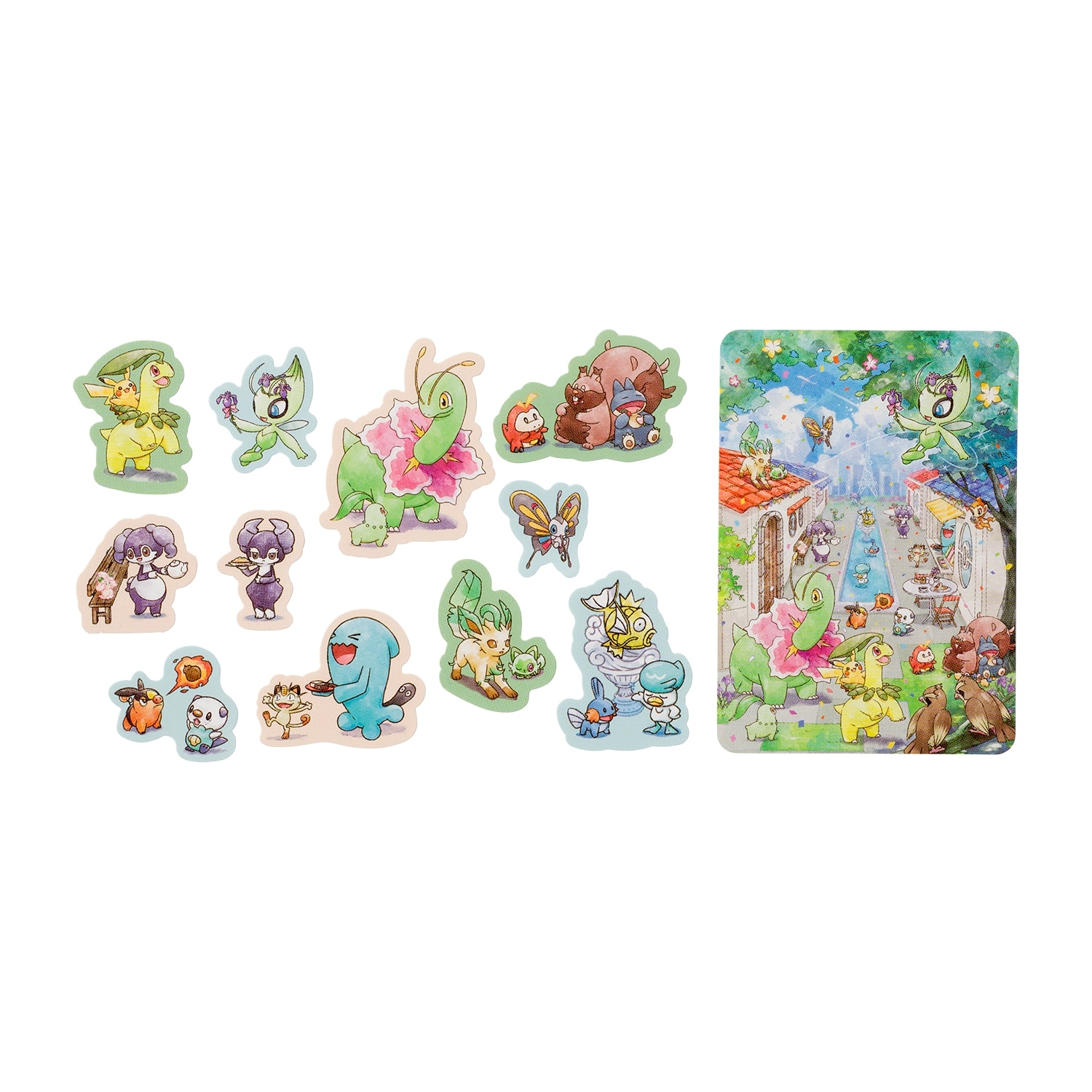 フレークシール Celebi’s Celebration
