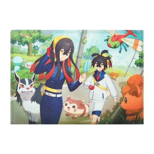 A4クリアファイル POKÉMON TRAINERS -キタカミの里-
