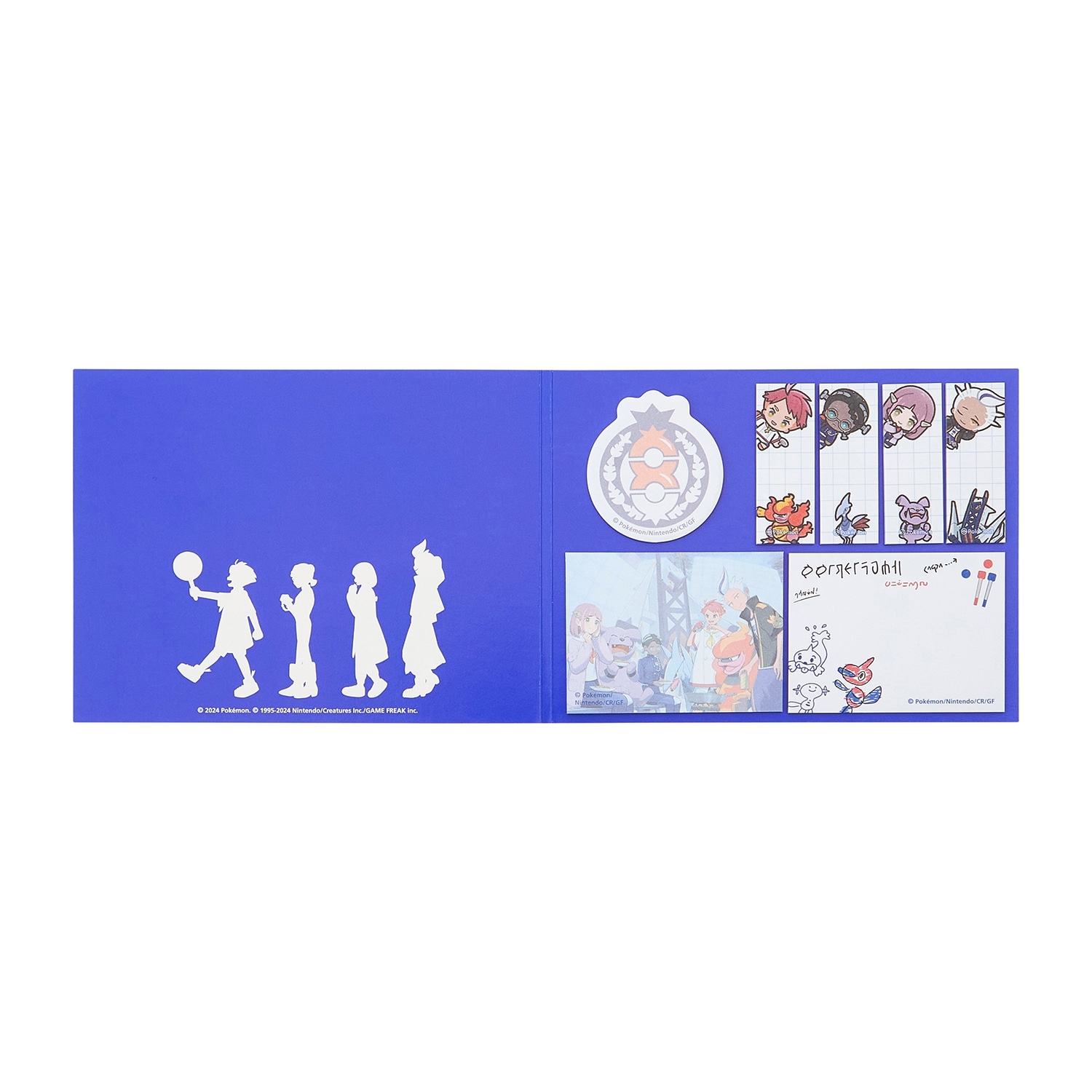 ふせんセット  POKÉMON TRAINERS -ブルーベリー学園-