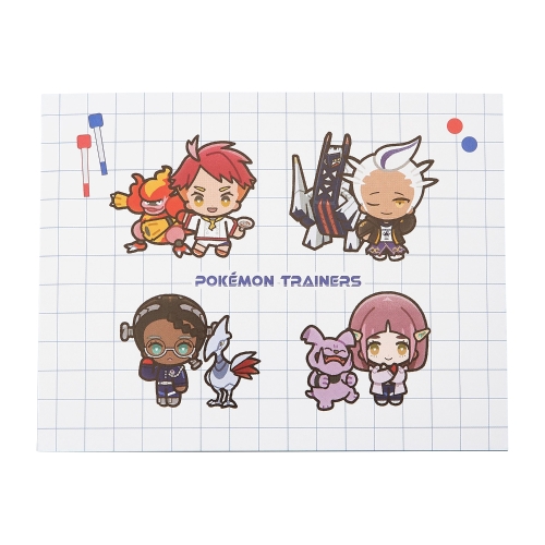 ふせんセット  POKÉMON TRAINERS -ブルーベリー学園-