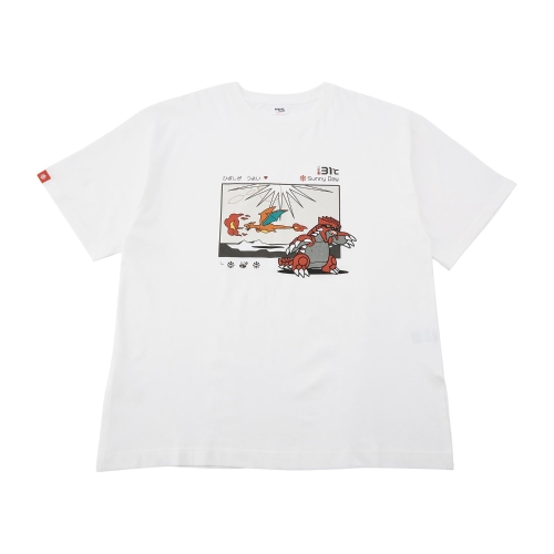 Tシャツ OTENKI TEAM グラードンとリザードン M/L