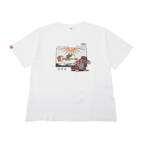 Tシャツ OTENKI TEAM グラードンとリザードン M
