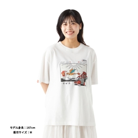 Tシャツ OTENKI TEAM グラードンとリザードン M