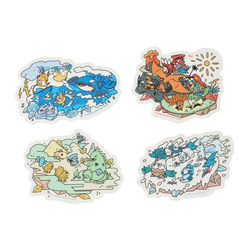 ステッカー4枚セット OTENKI TEAM