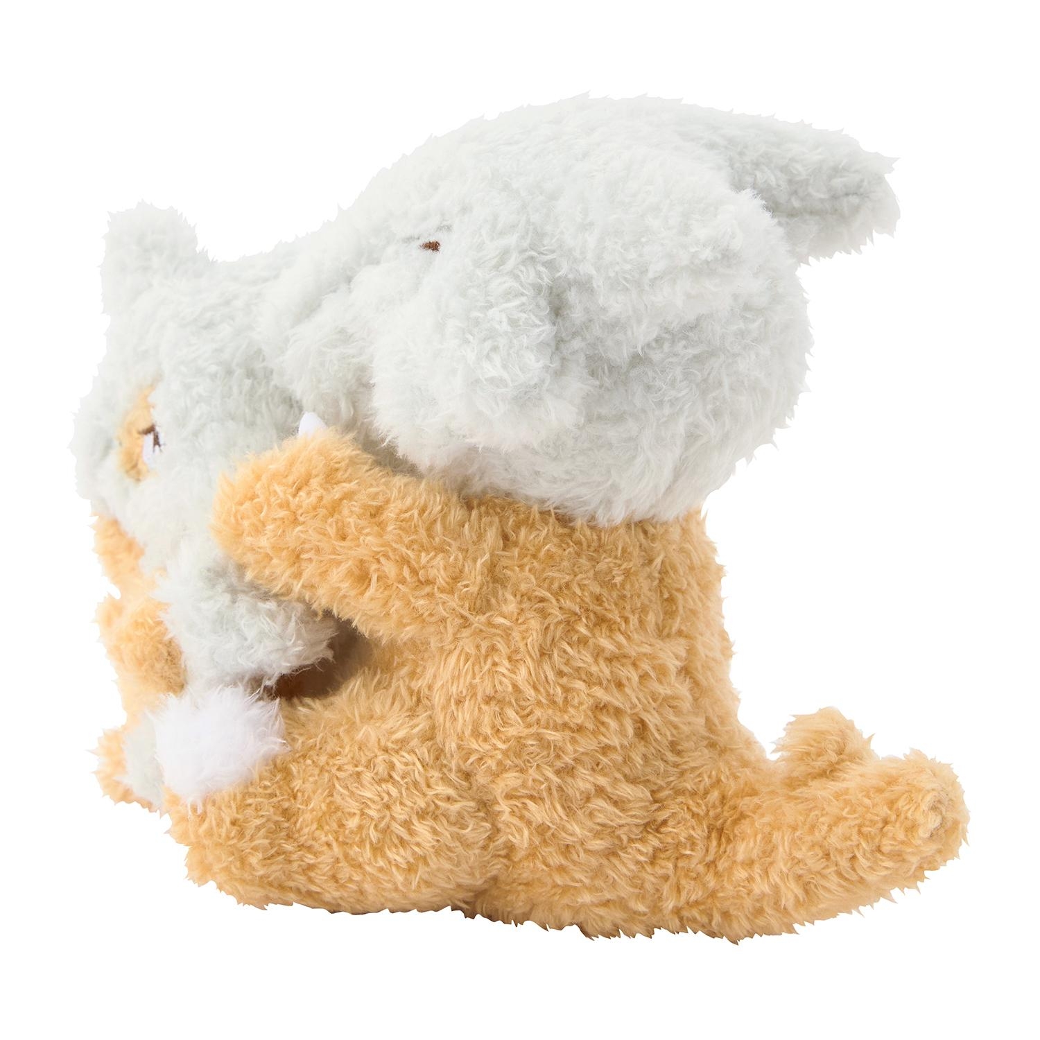 ぶるぶる…むぎゅ！ぬいぐるみ なきべそカラカラ&ガラガラ