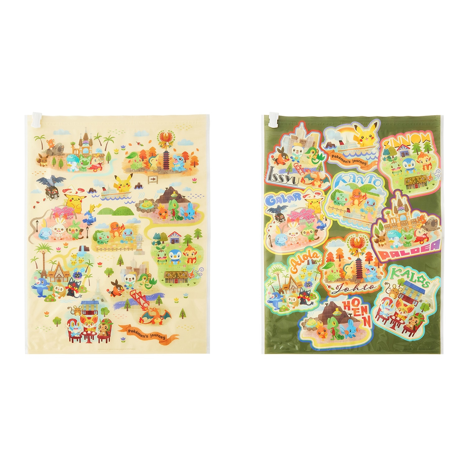 圧縮袋2枚セット Pokémon’s journey
