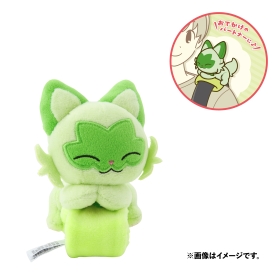 肩のせぬいぐるみ ニャオハ