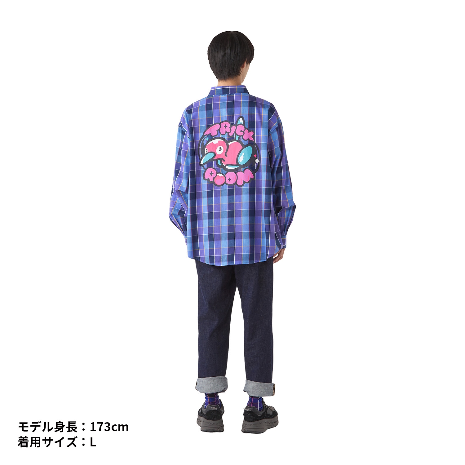 チェックシャツ ポリゴン2 Unisex L ｜【公式】ポケモンセンターオンライン