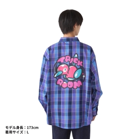 チェックシャツ ポリゴン2 Unisex L ｜【公式】ポケモンセンターオンライン