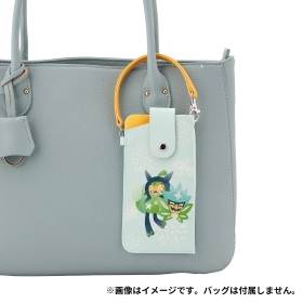 バッグにつけられるメガネケース なつまつり