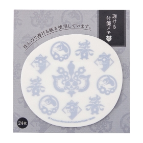 日本全国送料無料商品 特集 透ける付箋メモ ｜【公式 モモワロウ キタカミの里 ポケ紋 キャラクターグッズ