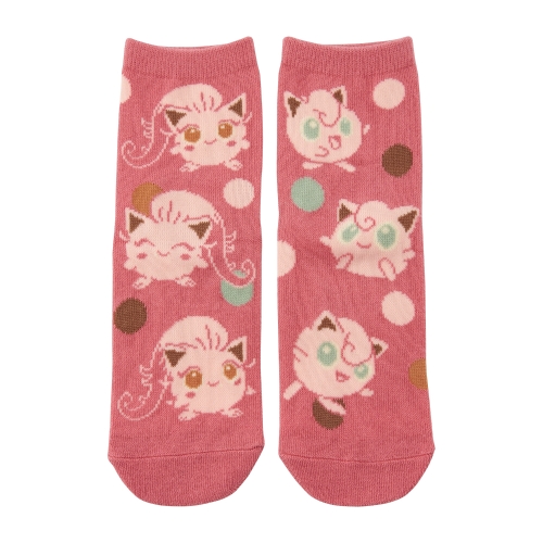 【選べる】ミドルソックス プリン&サケブシッポ(19-21cm)