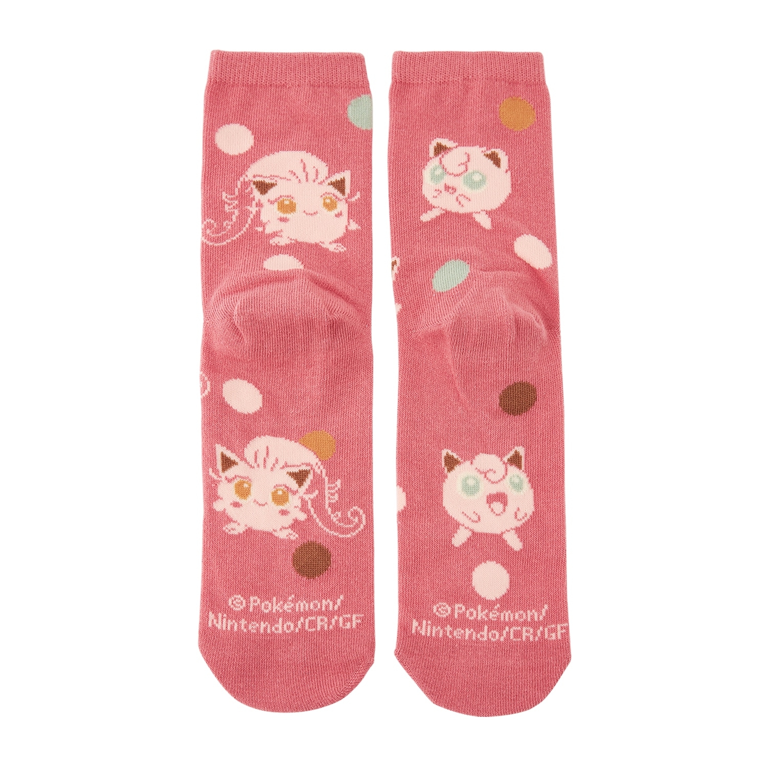 【選べる】ミドルソックス プリン&サケブシッポ(23-25cm)